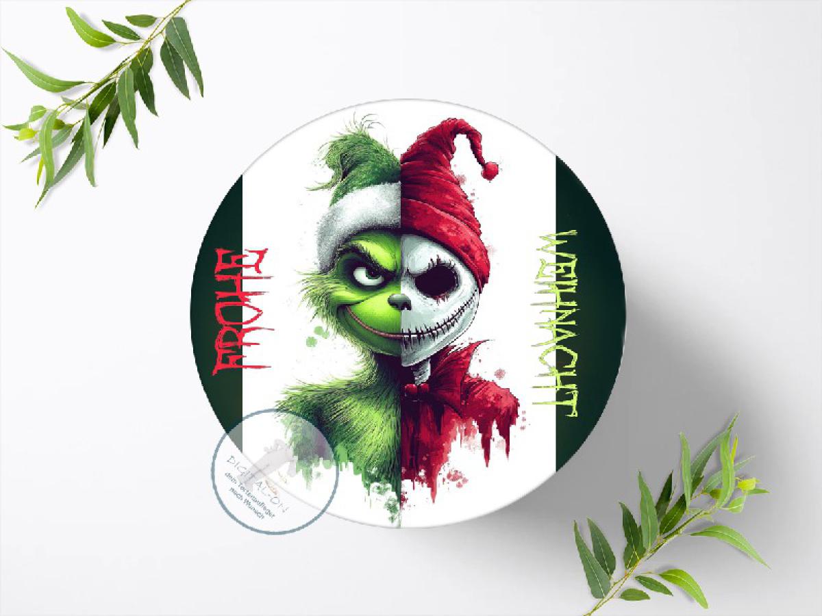 Der Grinch Tortenaufleger Ø 20cm, 2932z